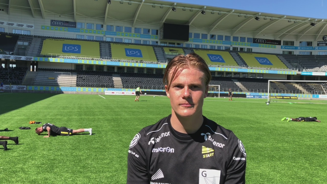 Tobias Christensen tatt ut på G19-landslaget.mp4